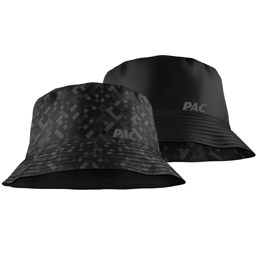 P.A.C. Ledras Bucket Hat Black AOP